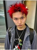 サーフカール/スパイキーショート/ブルーブラック