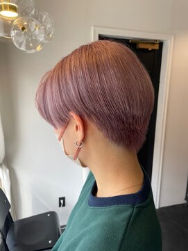 カムジーヘッドカミノウラ(COMEGHEAD KAMINOURA) 上乃裏ブリーチダブルカラーイルミナカラー顔周りレイヤー