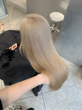 ペレ アネックス 大阪梅田茶屋町店(PELE ANNEX) ミディアムヘア/デザインカラー/フェイスフレーミング/梅田