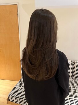 オーガニックエコ 川越(organic+eco) 20代30代秋レイヤーカット/イルミナカラー/髪質改善