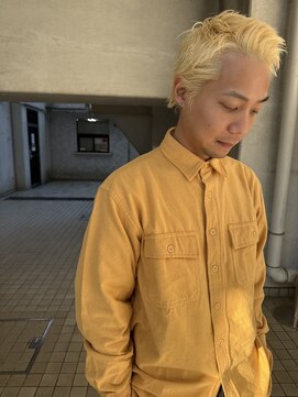 ノーカ 代官山(nohka) 金髪スパイキーショート