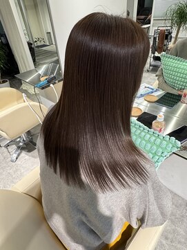 白髪ぼかしハイライトカラー髪質改善トリートメント暗髪美髪