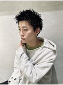 スパイキーショート　ルーズショートパーマ　アクティブショート