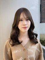 エアー 青山(AIR) 透明感カラーアッシュグレージュレイヤーカット髪質改善