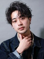 リップス 表参道店(LIPPS) センターパート【シャドウパーマ】