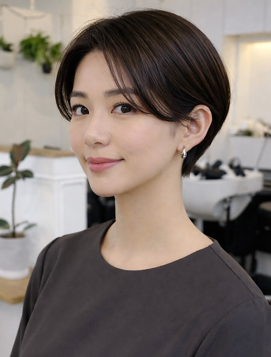 2026年夏】ショート 前髪なしの髪型・ヘアアレンジ｜人気順｜6ページ目