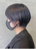 ブルーブラック×ショート