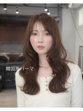 ポケット 渋谷(POCKET) 韓国風パーマ/コテ巻き風パーマ/韓国ヘア/レイヤーカット/パーマ