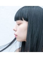 ココ 鷹匠(COCO)&nbsp;ワイドバング　黒髪ストレートヘア