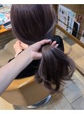 ピンクグレージュ