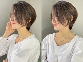 タヤ 中野店(TAYA)の写真/"いかにも"な白髪染めが苦手な方にオススメ★【ぼかす】技術でナチュラルな大人styleに◎