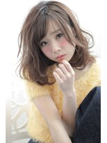 ヌーベルヴァーグ(Nouvelle Vague)&nbsp;【Nouvelle Vague】THROWブルーグレージュ×くせ毛風ウェーブ☆