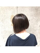 アヴァンスクロス あべのルシアス店(AVANCE.CROSS)&nbsp;お手入れ簡単レイヤーボブ×グレージュ×ツヤ感