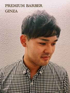 ツーブロック 刈り上げ 銀座 理容室 L プレミアムバーバー 銀座店 Premium Barber Produce By Hiro Ginza のヘアカタログ ホットペッパービューティー