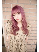 サロンドミルク 原宿(salon de MiLK)&nbsp;【salon de MiLK 原宿】ふわふわウェーブ×ピンクラベンダー