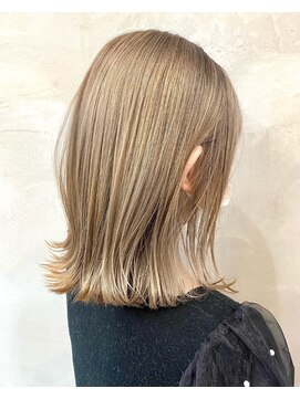 トランクス 札幌店(TORANK'S) 【TRANK'S札幌】大人可愛いセミディ×ベ－ジュアッシュ