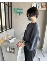 ムード カナザワ(mood kanazawa)&nbsp;ハンサムショート◎透明感グレー