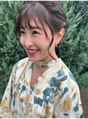 結婚式ヘアセット