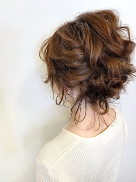 ビーチ ヘア メイク 綱島店(BEACH hair make) ルーズ/フルアップアレンジ/フレンチガーリー/こっくりカラー