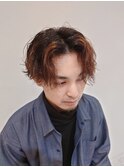 神戸メンズツイストスパイラル 波巻き シークレットパーマ