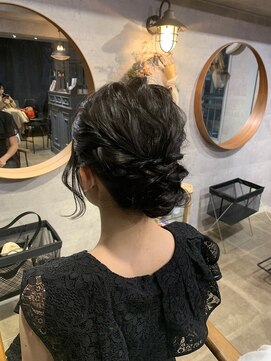 ヘアセット シャンプーアンドスパ専門店 ウルー(Uruu) 【アップスタイル】天神/天神駅/ヘアセット/早朝