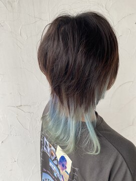 ラッソヘアー(Lasso hair) マッシュウルフ