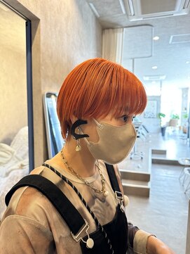 アトモスサニーテラス(Atmos sunny terrace) orange × short