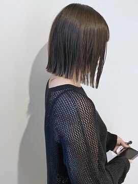 ゴーズゴードットビー 吉祥寺(go s go .b) インナーグレージュマチルダボブ丸型前髪