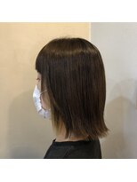 インナーブリーチでアクセント☆ボブ