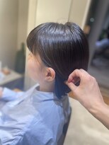 ギュルン(gronn)&nbsp;gronn ブルーなインナーカラー