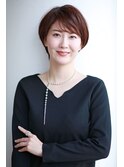 大人フェミニンショート