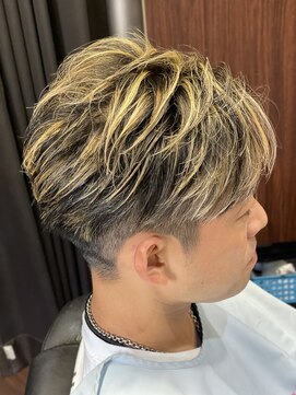 ヒロギンザ 新橋銀座口店(HIRO GINZA) かきあげメッシュスタイル