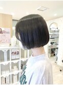 内巻きが可愛い◎あごラインボブ
