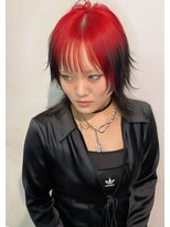 ココ 原宿(KOKO)&nbsp;□＃ルーツカラー＃レイヤーカット#ウルフ#インナーカラー