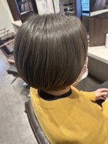 エヌアンドエー 春日部東口店(hair shop N&A)&nbsp;落ち着きと上品さのある大人ショートボブ ボブディ 冬カラー