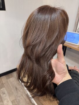 オリジンアド(ORIGIN+) 明るい白髪染め/pink greige