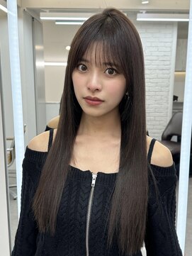 ログ オモテサンドウ(L.O.G OMOTESANDO) ロングヘアシースルーバンク