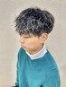 メンズカット＋ツイストスパイラルパーマ12000円