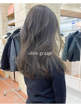 パークレーン アイス イヴェン(park lane ICI yeven) ブリーチなしカラーグレージュ20代30代40代ダブルカラーレイヤー