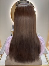 イゾラ(isola) 【isola】質感再整カラー/最新髪質改善カラー/ロング/春カラー
