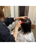 【育毛促進】【髪が細くなってきた方】カット＋強髪ケア＋エイジングケアスパ