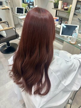 リリー 勝田台店(Lilly) 〈Lilly勝田台 佐藤愛〉ブリーチなしピンクブラウン*