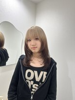 モニカ 栄店(MONIQA)&nbsp;ミルクティーベージュ×ブラウン