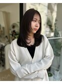 レイヤーカット/髪質改善/海外風/ツヤカラー/20代