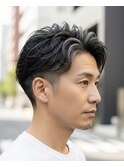 シルバーカラー白髪ぼかしカラー