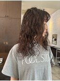 スパイラルパーマ