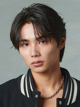エルマーク 豊中(L-MARK) センターパート/ニュアンスパーマ/カルマパーマ/men's