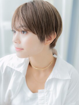 モッズヘア 越谷(mod's hair) 斜めバングこなれ感シンプルショートA1越谷20代30代40代#13