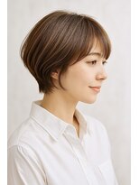 プーン(POON) 白髪ぼかし×ミルクティーベージュハイライト【EVE】