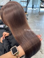 フォンズ(FONS)&nbsp;マロンベージュマロンブラウンこっくりブラウン艶カラー